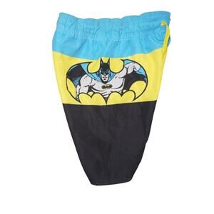 Vintage Batman & Robin Swim Trunks – Kids Size 5/6 – DC Comics Superhero Shorts